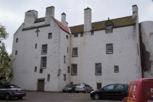 Rossend Castle, shades of former glory.  Here in February 1563 Mary, Queen of Scots found Chastelard hiding under her bed.  